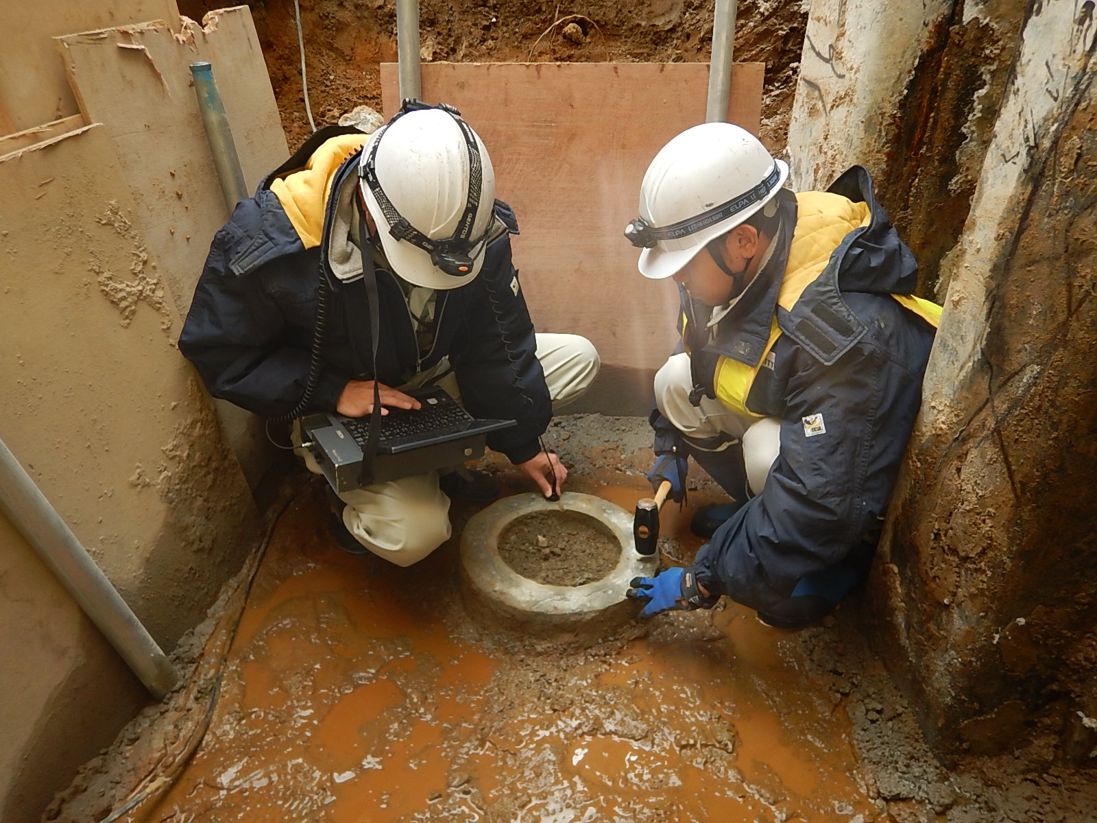 杭の健全性試験