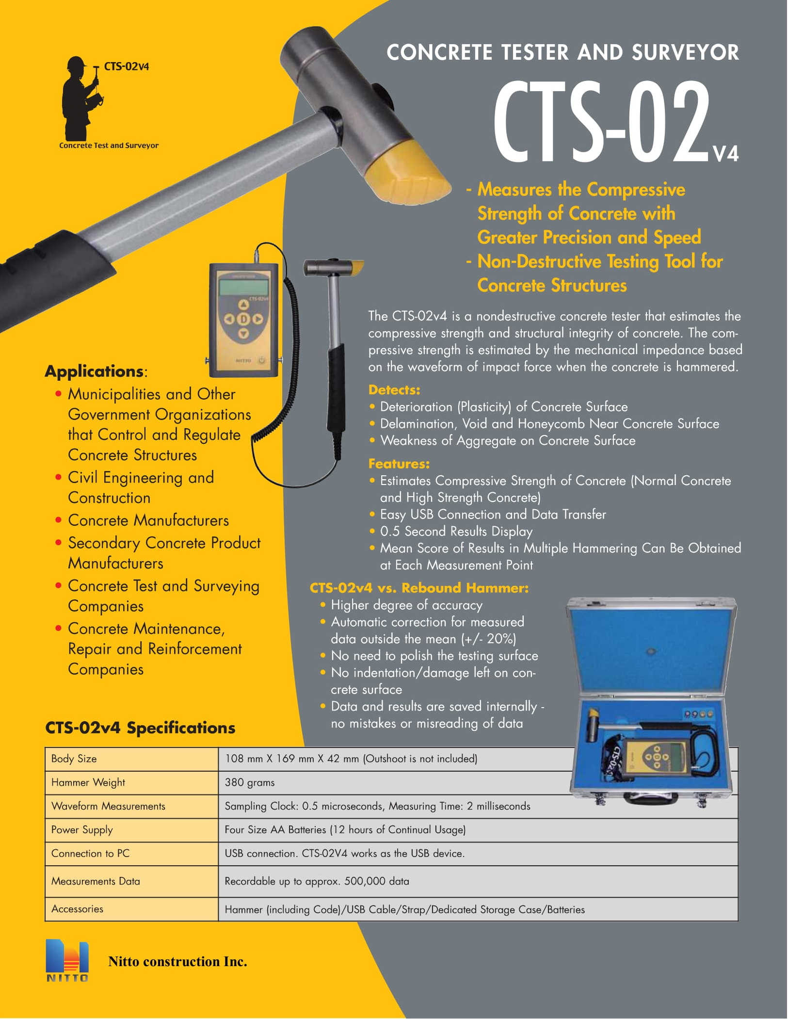 CTS-02v4(Concrete Test and Surveyor)